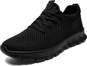 Men Running Tennis Shoes Gym Fashion Sneakers Walking Workout Shoes Athletic Slip on Breathable Mesh Comfortable Lightweight Casual Sport Shoe