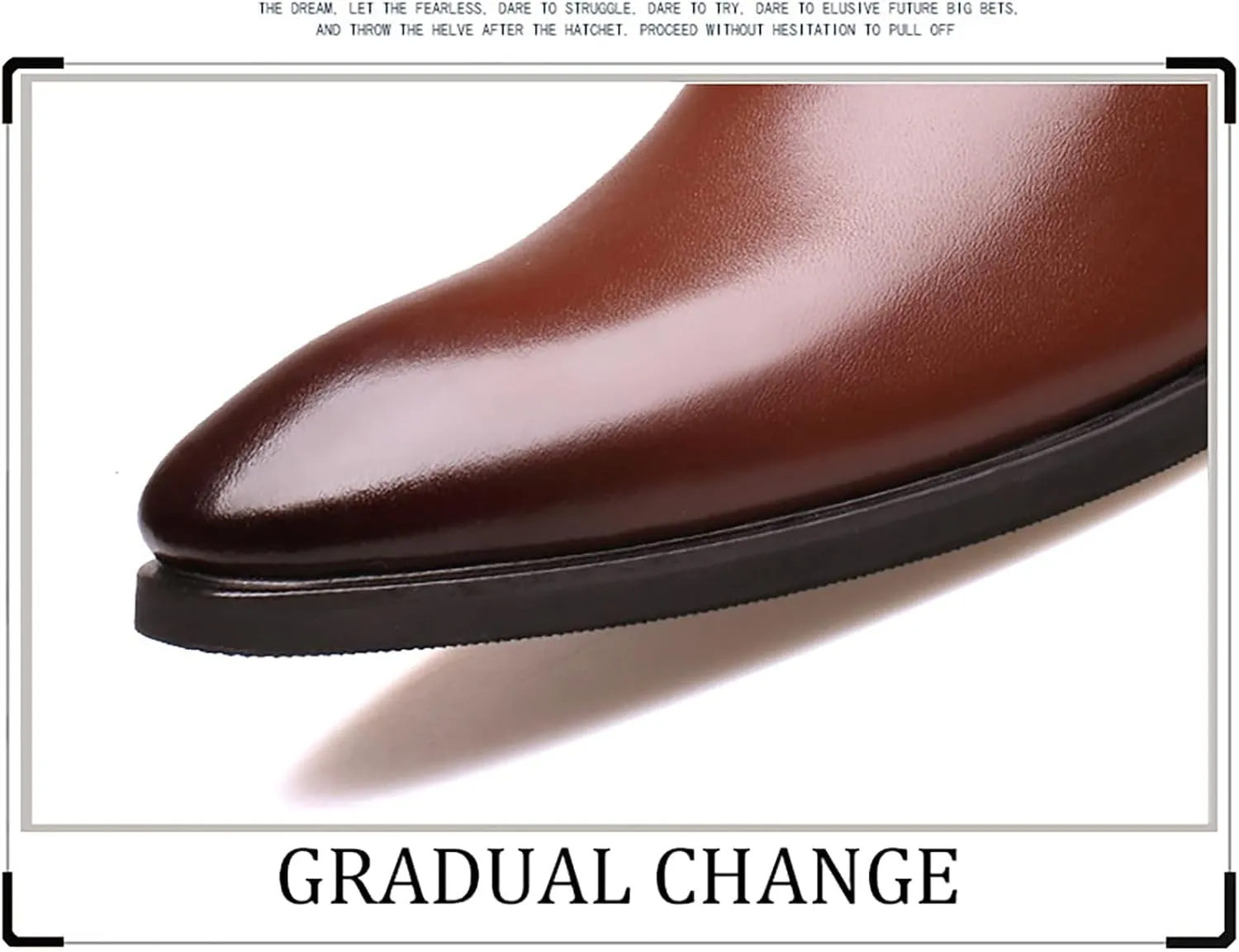 Men Slip on Dress Shoes,Pointed Toe Loafers for Office Wedding Business,Leather Shoes for Men Formal