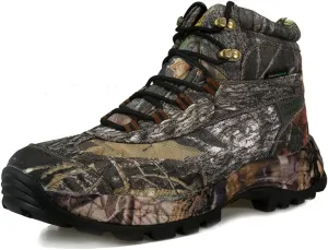 Men's Camping Climbing Boots, Outdoor Tactical Sport Shoes, Non-Slip Waterproof Mountain Hunting Boots