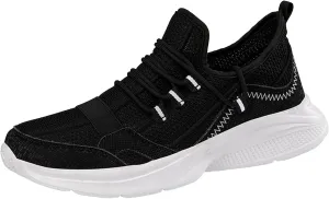 Men's Casual Dress Mesh Shoes Women Knit Lightweight Breathable Fashion Sneaker Fashionable Couple Walking Shoes for Everyday Wear