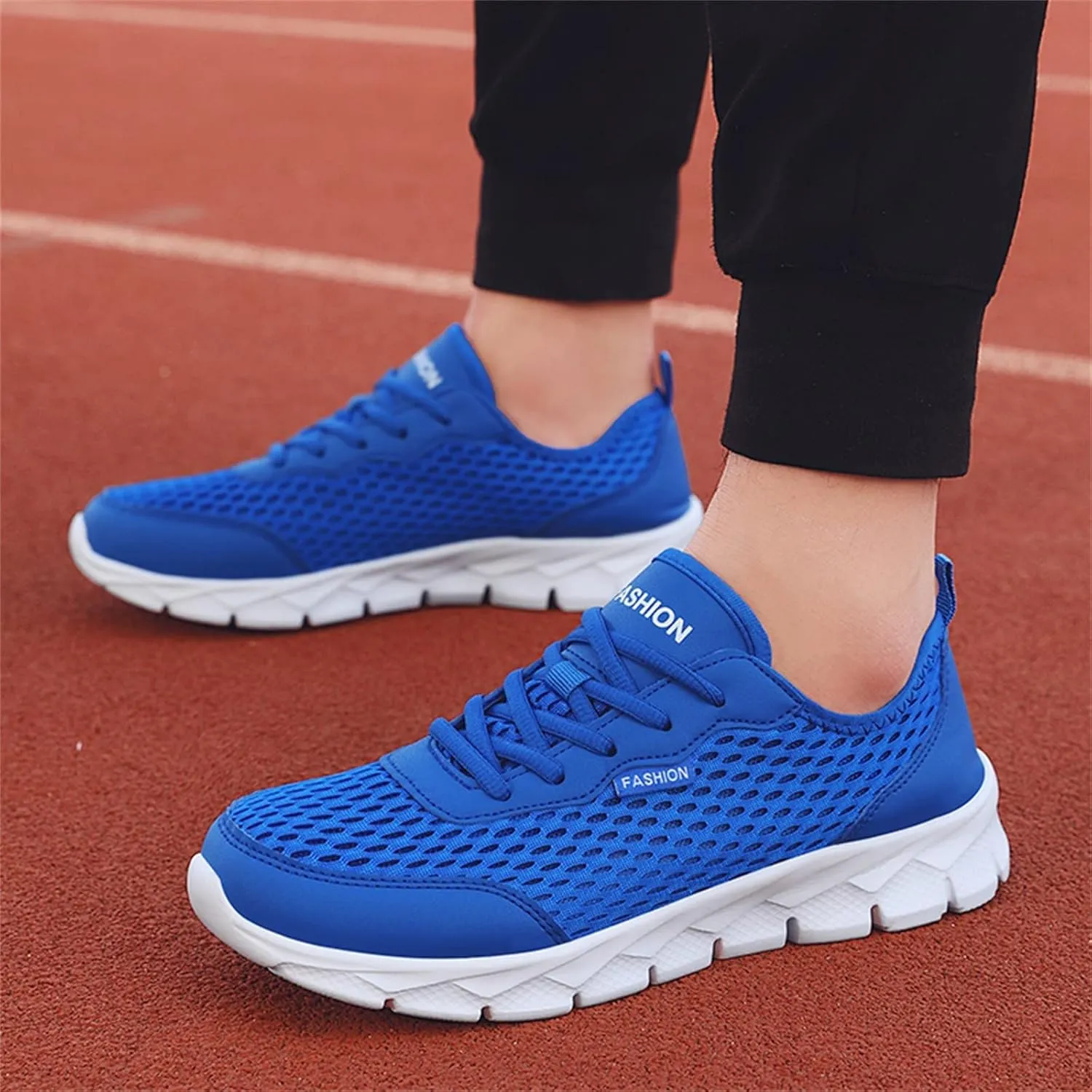 Men's Casual Dress Sneakers Oxfords Business Mesh Breathable Tennis Shoes Men Sports Ladies Casual Shoes Women's Fashion Sneakers Slip On Tennis Shoe Trainers Shoe