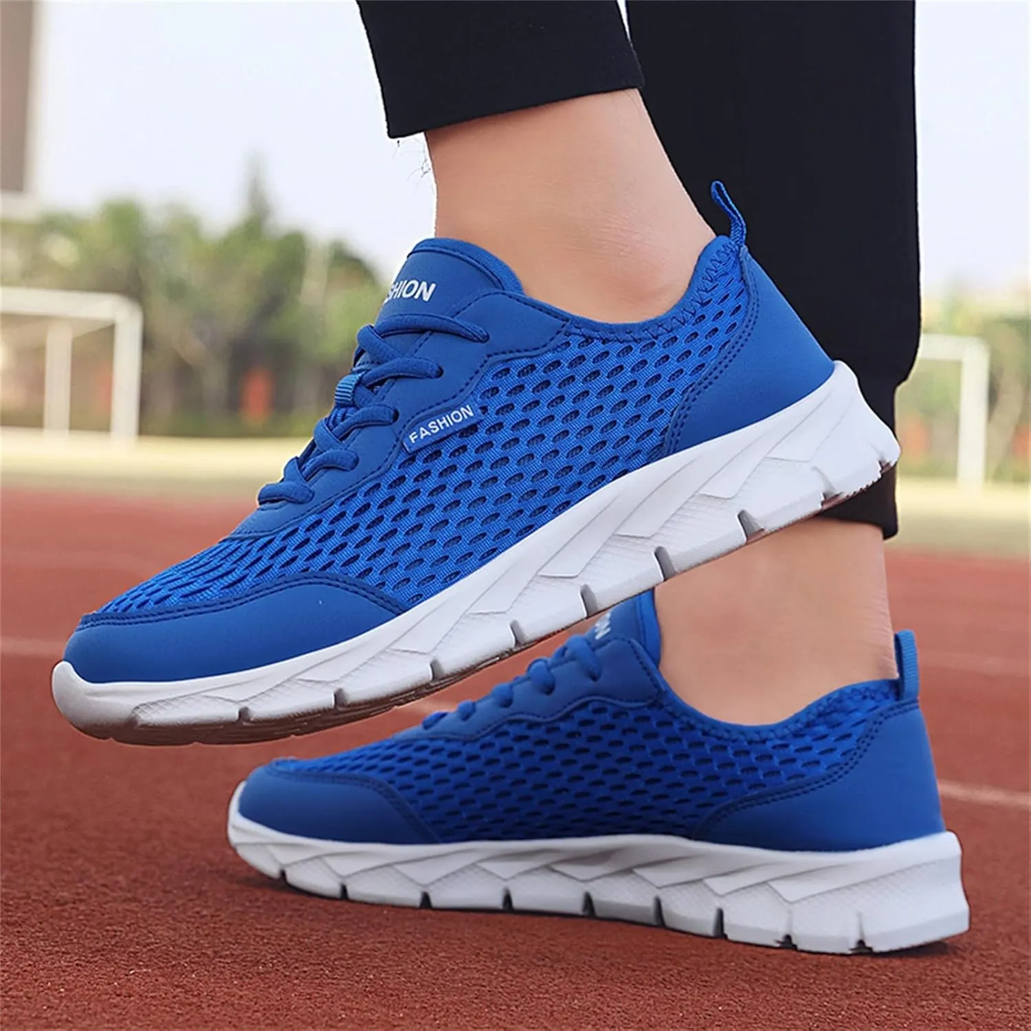 Men's Casual Dress Sneakers Oxfords Business Mesh Breathable Tennis Shoes Men Sports Ladies Casual Shoes Women's Fashion Sneakers Slip On Tennis Shoe Trainers Shoe