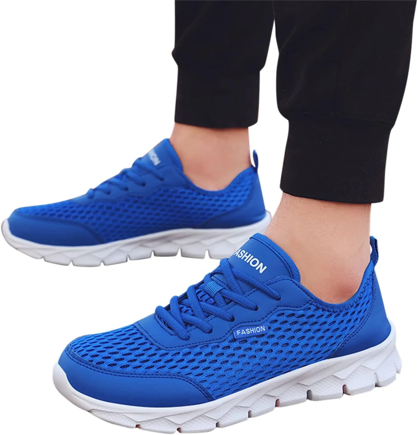 Men's Casual Dress Sneakers Oxfords Business Mesh Breathable Tennis Shoes Men Sports Ladies Casual Shoes Women's Fashion Sneakers Slip On Tennis Shoe Trainers Shoe
