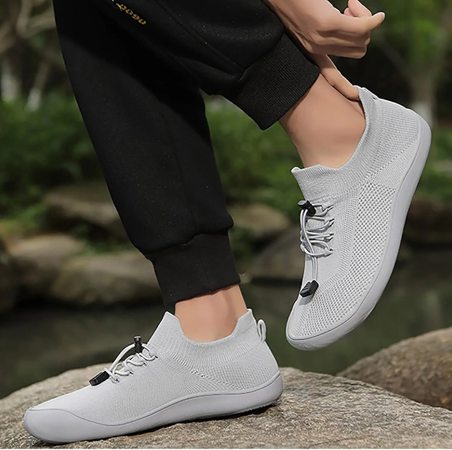 Men's Casual Dress Sneakers Oxfords Business Mesh Mens Dress Shoes Lightweight Casual Shoes Trendy Platform Sneakers Slip On Tennis Shoe Casual Loafers