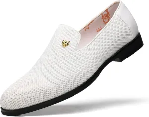 Men's Casual Loafers Slip-on Walking Dress Comfortable Fashion Shoes