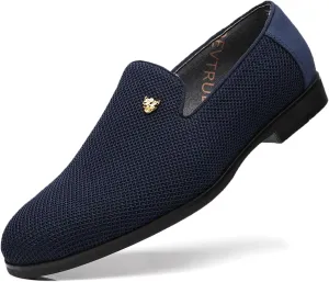 Men's Casual Loafers Slip-on Walking Dress Comfortable Fashion Shoes