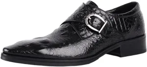 Men's Comfort Orthopedic Dress Shoes, Business Loafers, Faux Crocodile Leather, Wedding Shoes for Men, Stylish Formal Gentleman Footwear