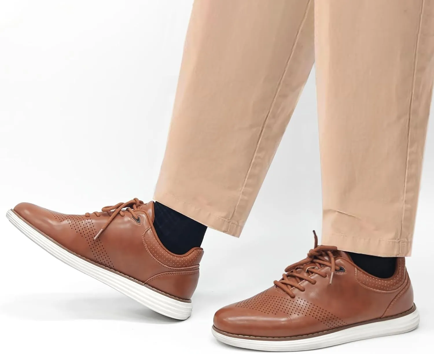 Men's Dress Oxford Shoes Formal Business Lace Up Walking Work Wedding Business Oxford Shoes
