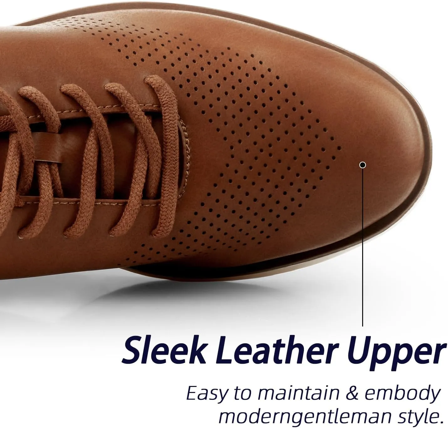 Men's Dress Oxford Shoes Formal Business Lace Up Walking Work Wedding Business Oxford Shoes
