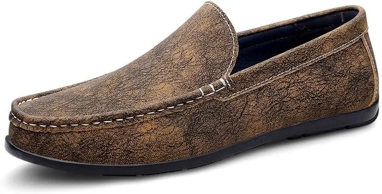 Men's Dress Shoes Casual Work Office Comfortable Business Slip-Ons Loafers