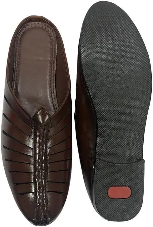 Mens Ethnic Designer Punjabi Jutti for Men Cream Gold Shoes Wedding Khussa Traditional Handmade Loafers