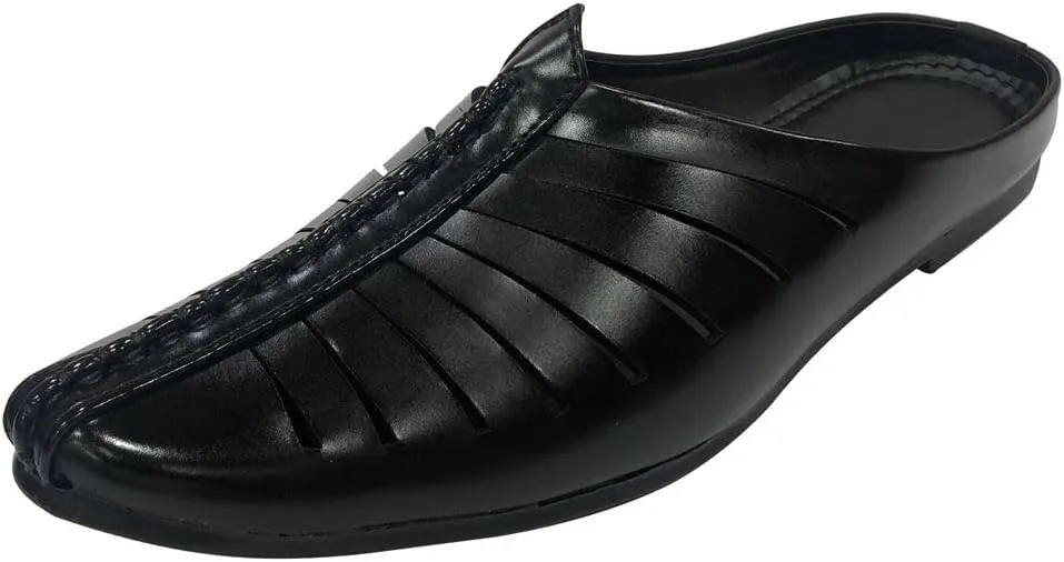 Mens Ethnic Designer Punjabi Jutti for Men Cream Gold Shoes Wedding Khussa Traditional Handmade Loafers