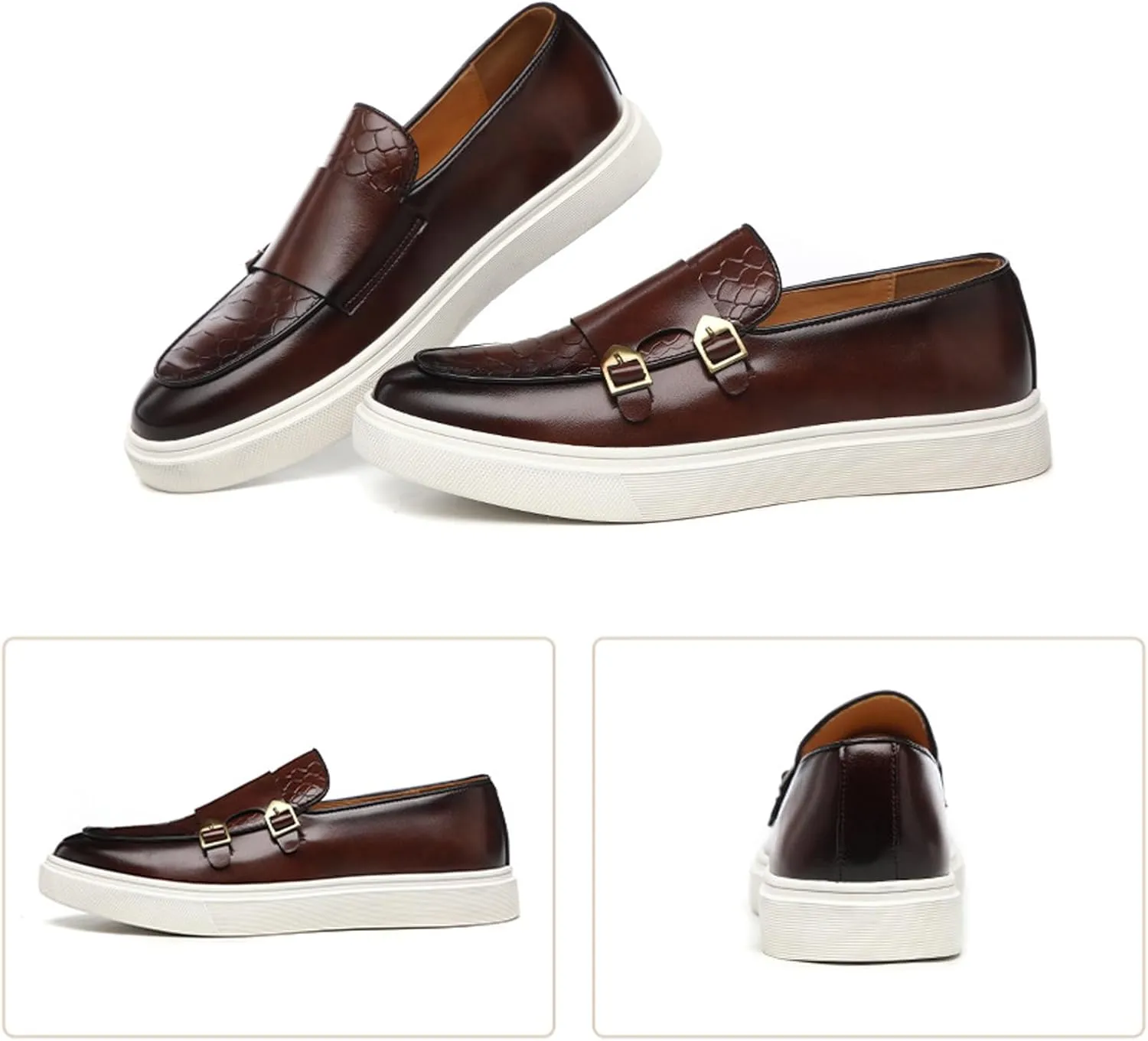 Men's Loafers & Slip-Ons Shoes Comfortable Lightweight Men's Casual Dress Shoes Classic Penny Loafers