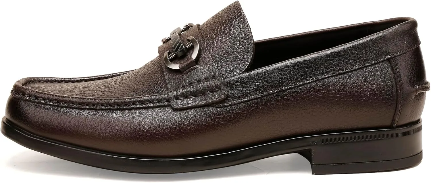 Men's Loafers Slip Ons,Leather Business Casual Dress Shoes Penny for Men