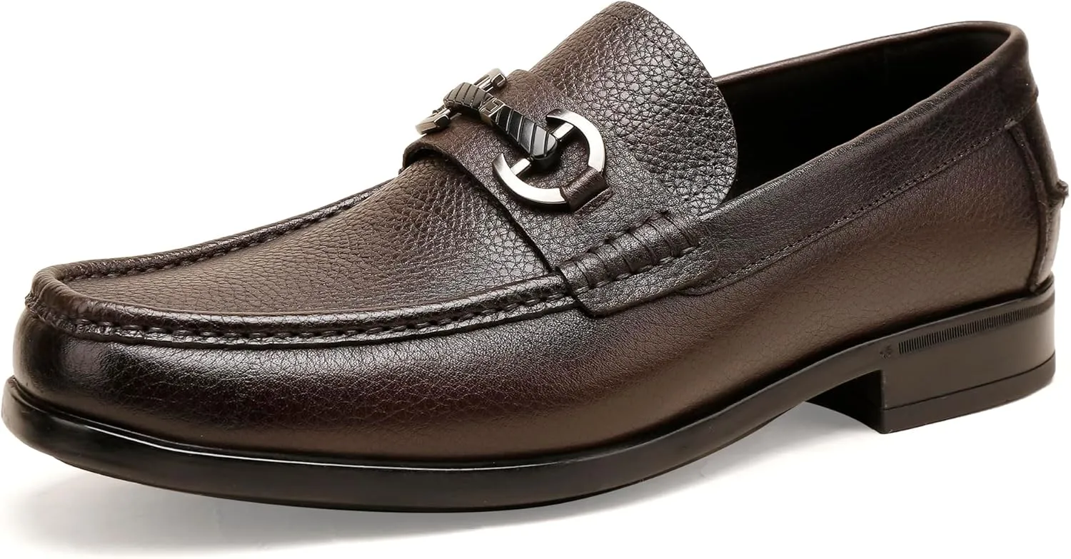Men's Loafers Slip Ons,Leather Business Casual Dress Shoes Penny for Men
