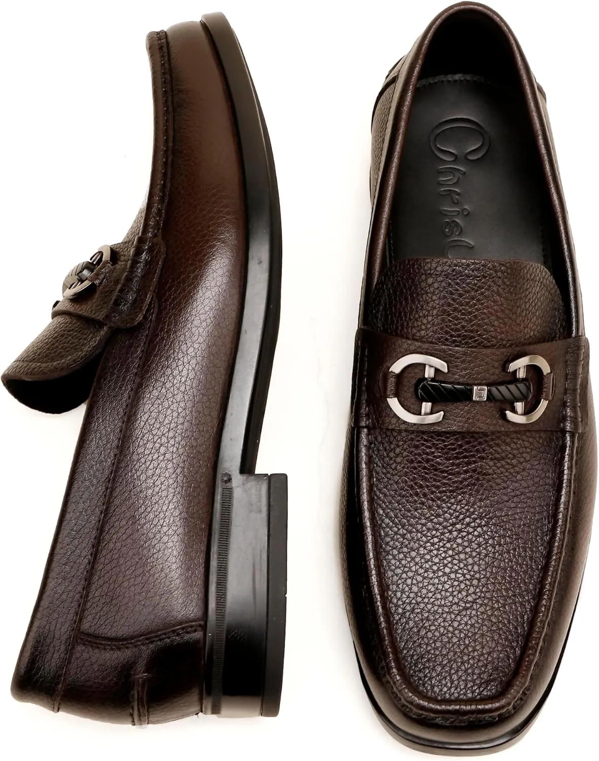 Men's Loafers Slip Ons,Leather Business Casual Dress Shoes Penny for Men