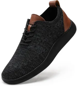 Men's Mesh Oxfords Sneakers Handmade Comfortable Casual Dress Business Slip On Lightweight Walking Shoes for men