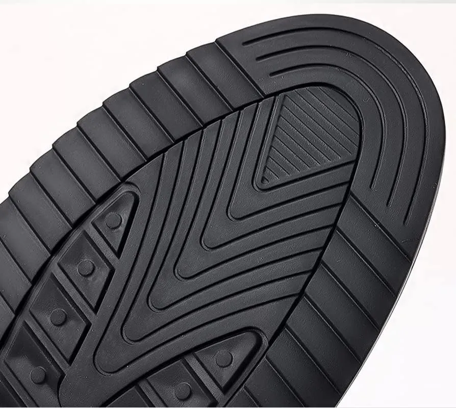 Men’s Oxford No-Stripe Orthopedic Leather Shoes Derby Formal Business Dress Sneakers Casual Walking Driving Slip-on Loafers