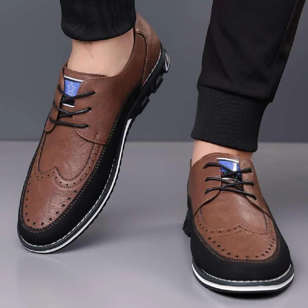 Men's Oxford Shoes Business Casual Shoes Comfort Office Loafers for Male