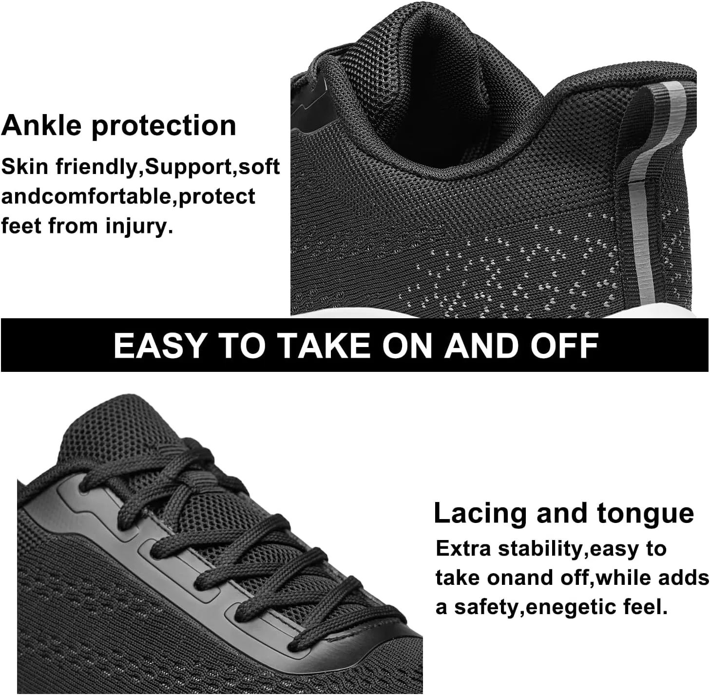 Mens Running Shoes Walking Shoes Casual Lightweight Workout Gym Tennis Shoes Jogging Cushioning Sneakers
