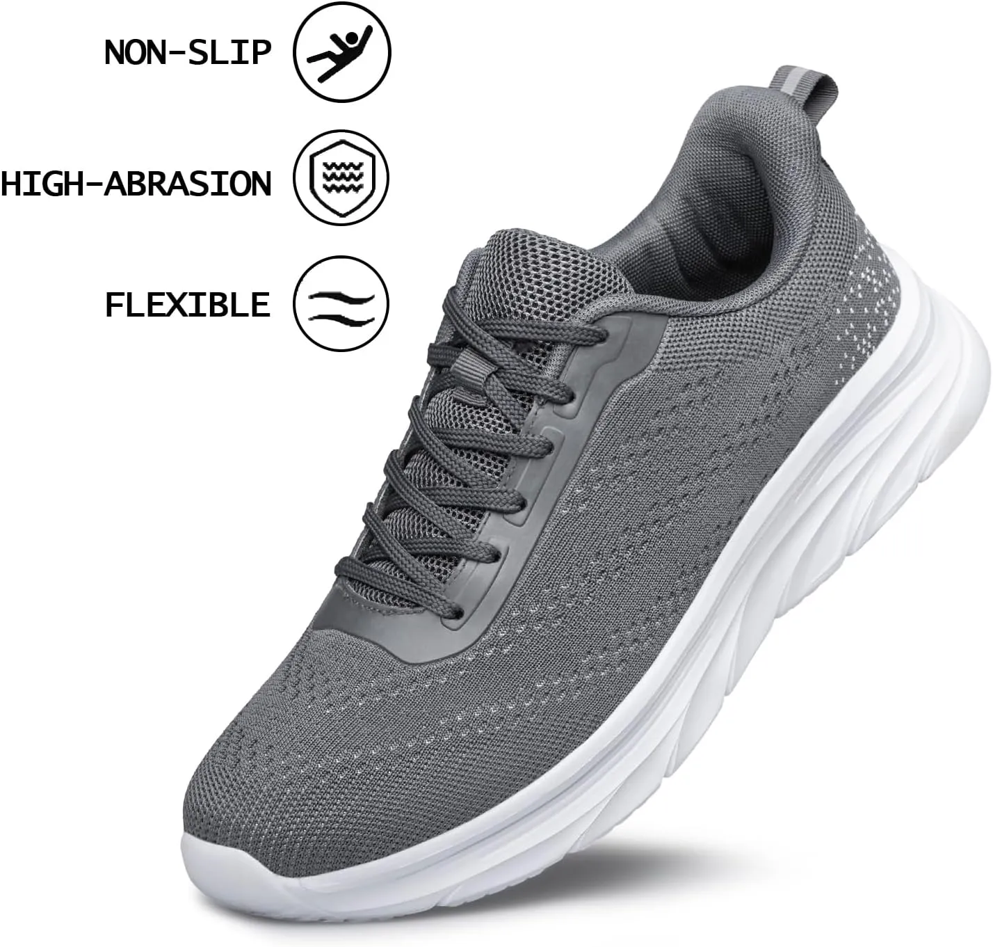 Mens Running Shoes Walking Shoes Casual Lightweight Workout Gym Tennis Shoes Jogging Cushioning Sneakers
