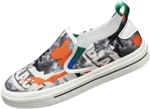 Men's Slip-On Canvas Sneakers with Breathable Lining - Ideal for Summer, Spring, or Indoor Activities