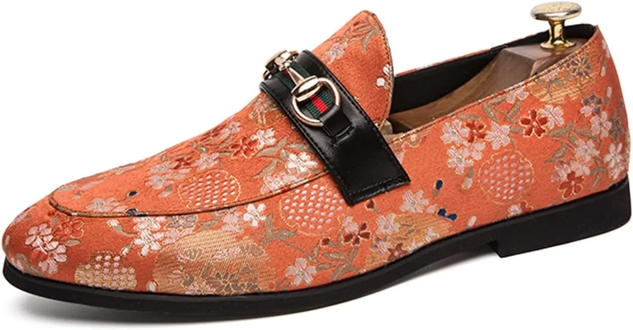 Men's Slip On Loafers Smoking Slippers Casual Wedding Party Prom Dress Shoes Moccasins Flats