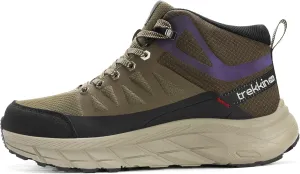 Men's Waterproof Slip Resistant Hiking Boots Outdoor Trail Trekking Camping Casual Walking Hunting Shoes Mountain Travel Mid Ankle Lace up