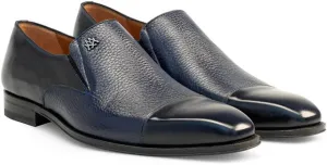 Mezlan Men's Formal Loafers, Blue, Size 10.5