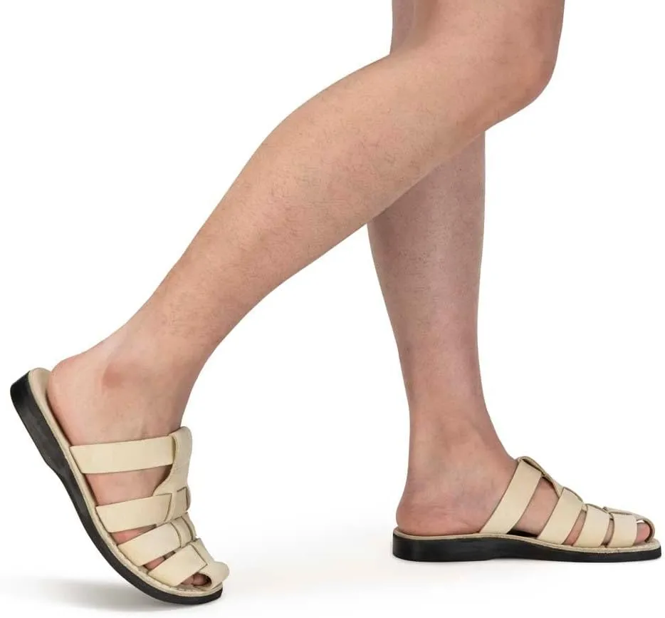 Michael Slide - Leather Pacific Slide Sandal - Mens Sandals