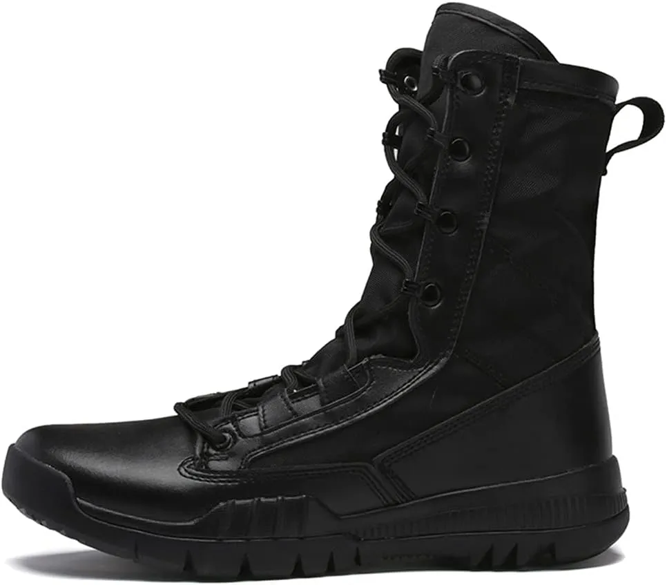 Military Tactical Boots, Men Outdoor Safety Shoes, Ultralight Army Boot, Special Forces Desert Combat Ankle Boots