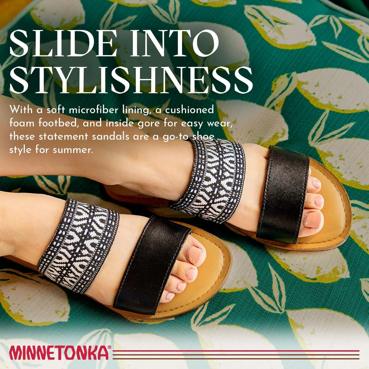 Minnetonka Women's Faribee & Franky Sandals