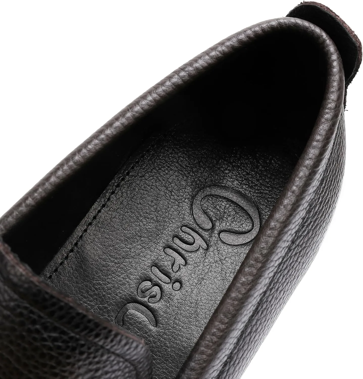 Mokilife Men's Loafers Outlet, Leather Chunky Dress Shoes Formal Loafers Slip on Penny for Men