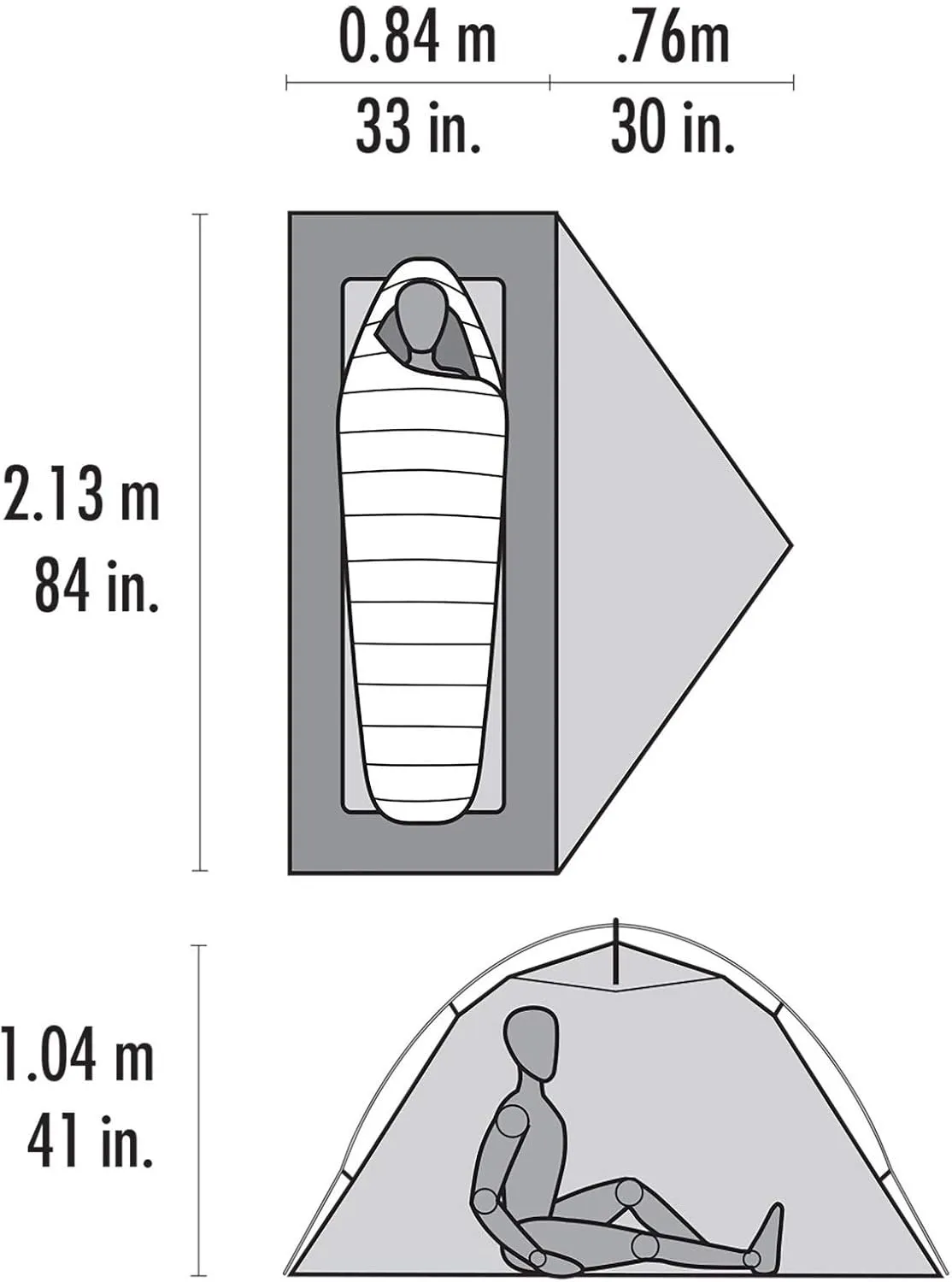 MSR Access 1-Person Lightweight 4-Season Tent