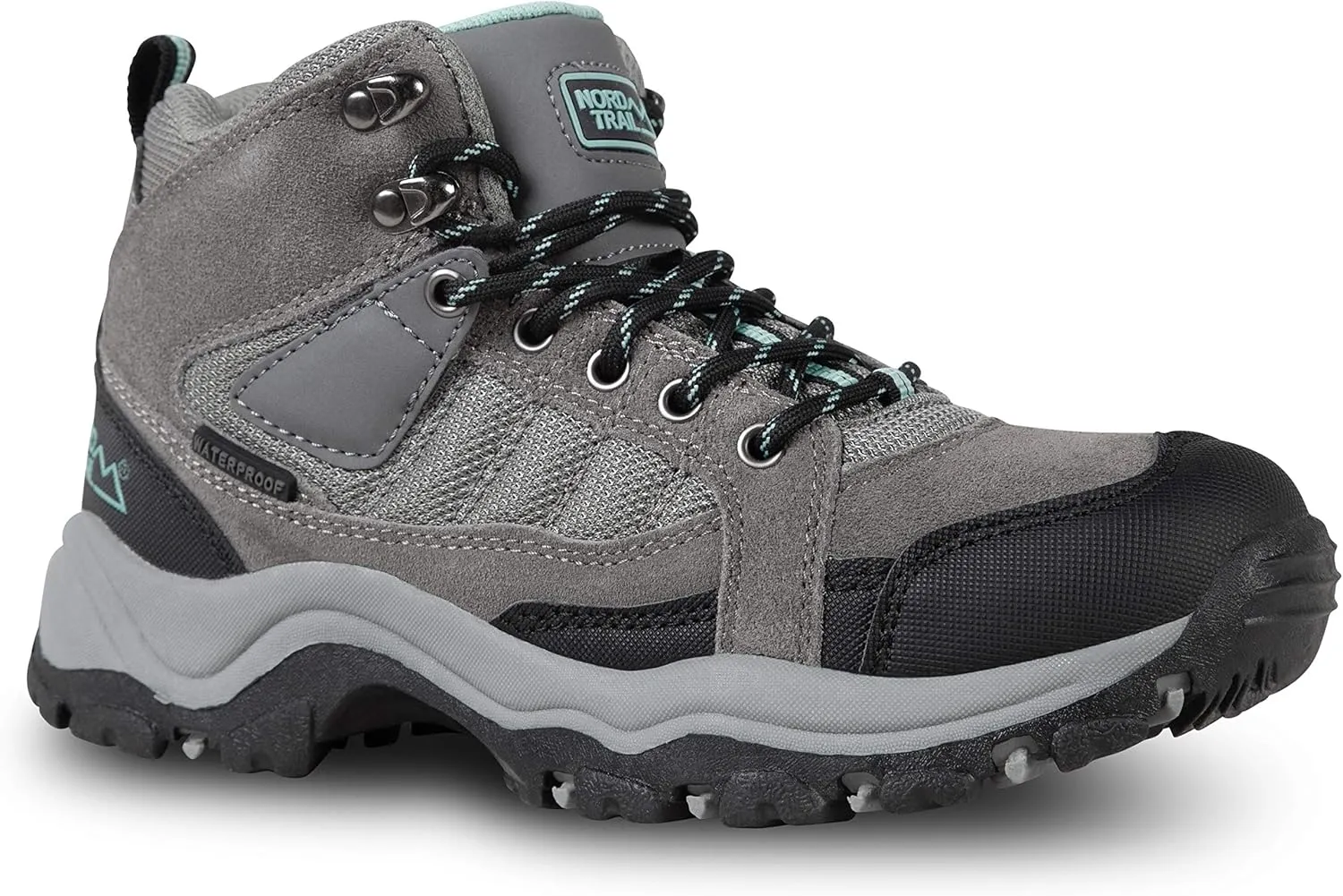 Mt. Hunter Hi II Hiking Boots for Women - Suede Waterproof Boot - Outdoor Shoes for Trekking and Camping