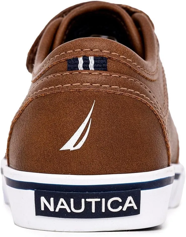 Nautica Kids Adjustable Strap Shoes | Comfortable Casual Sneakers for Boys and Girls, Toddlers & Little Kids