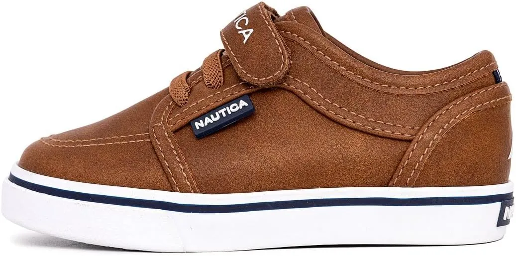 Nautica Kids Adjustable Strap Shoes | Comfortable Casual Sneakers for Boys and Girls, Toddlers & Little Kids