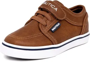 Nautica Kids Adjustable Strap Shoes | Comfortable Casual Sneakers for Boys and Girls, Toddlers & Little Kids