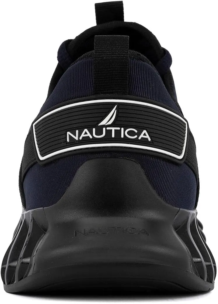 Nautica Men's Casual Fashion Sneakers – Lightweight Lace-Up Athletic Walking Shoes for Gym & Tennis, Comfortable