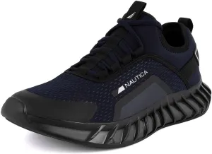 Nautica Men's Casual Fashion Sneakers – Lightweight Lace-Up Athletic Walking Shoes for Gym & Tennis, Comfortable
