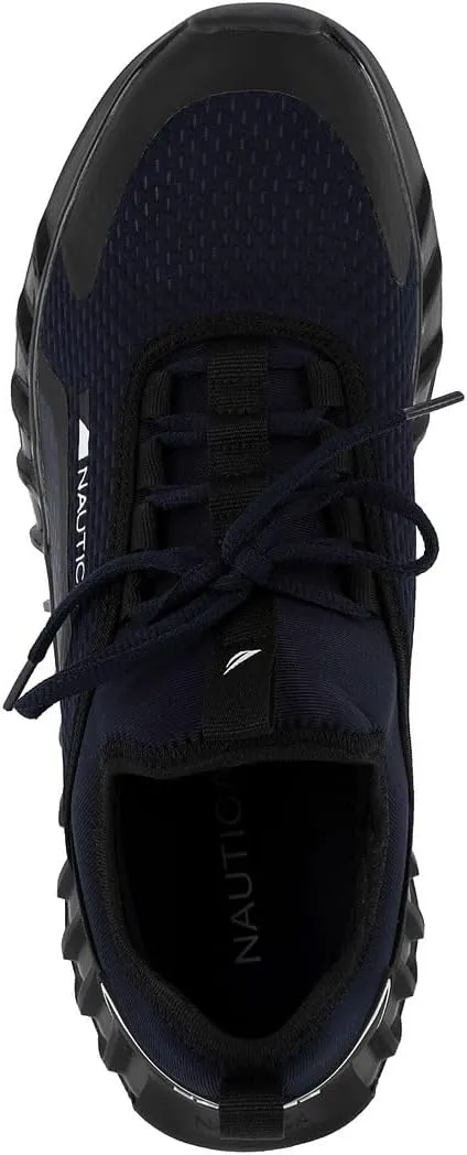 Nautica Men's Casual Fashion Sneakers – Lightweight Lace-Up Athletic Walking Shoes for Gym & Tennis, Comfortable