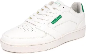 Nautica Men's Casual Lace-Up Sneakers - Classic Low-Top Tennis Fashion Sneakers
