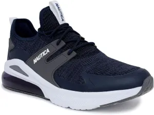 Nautica Men's Sneakers - Air Cushion Lace-Up Running Shoe - Lightweight and Comfortable Athletic Footwear for Everyday Wear and Fitness Training