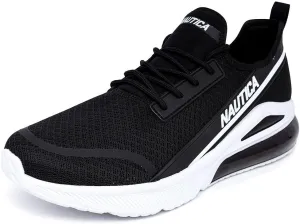 Nautica Men's Sneakers - Air Cushion Lace-Up Running Shoe - Lightweight and Comfortable Athletic Footwear for Everyday Wear and Fitness Training
