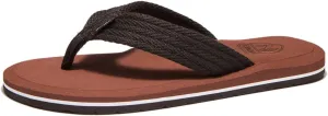 NewDenBer Mens Flip Flops Comfortable Thong Sandals Lightweight Summer Beach Sandals