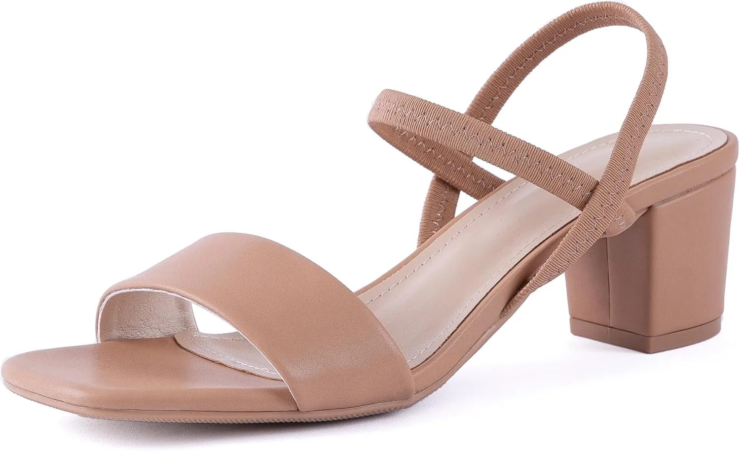N.N.G Women Heels Sandals Ankle Strappy Roman Gladiator Festival Adjustable Chunky Boho Beach Goddess Vintage Italian Summer Casual Vacation Low Heel Chunky Block Leather Casual Square toe