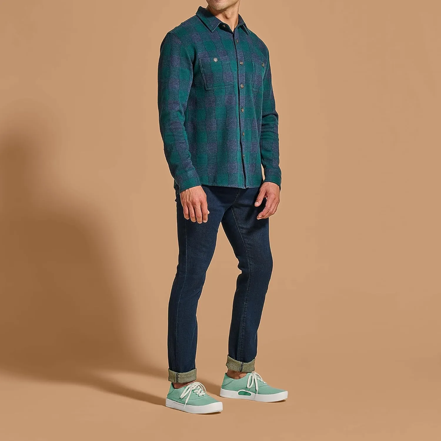OLUKAI Tradewind Men's Everyday Sneaker, Lightweight Canvas & Classic Lace-Up Design, All-Day Comfort & Support