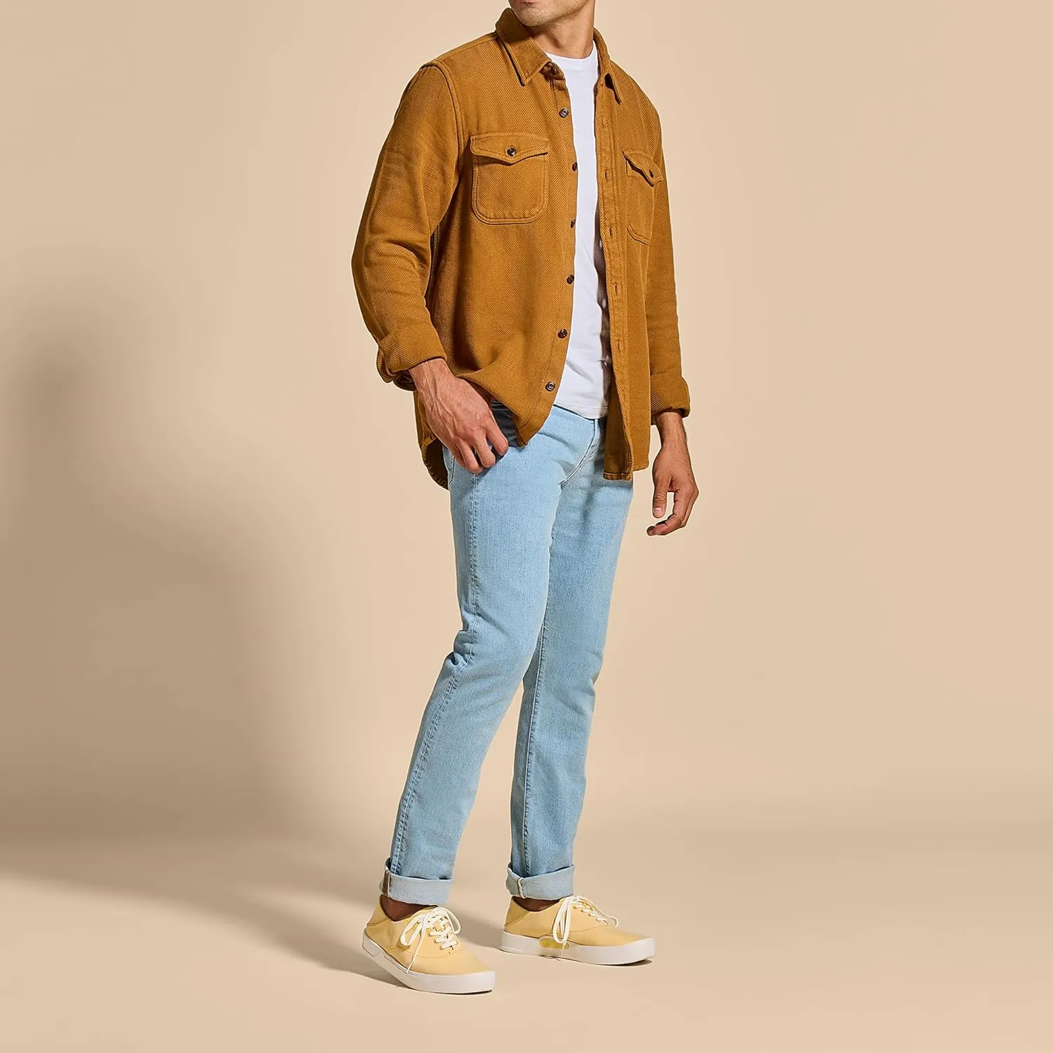 OLUKAI Tradewind Men's Everyday Sneaker, Lightweight Canvas & Classic Lace-Up Design, All-Day Comfort & Support