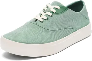 OLUKAI Tradewind Men's Everyday Sneaker, Lightweight Canvas & Classic Lace-Up Design, All-Day Comfort & Support