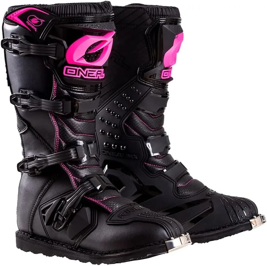 O'NEAL Womens Rider Boots with Pro MX Socks Combo